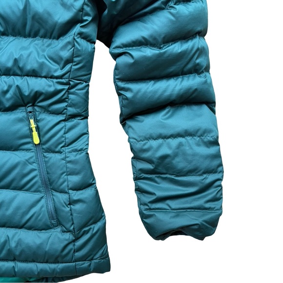 LL Bean Women’s Bean’s Down Hooded Jacket in Dark Pine - Picture 7 of 10